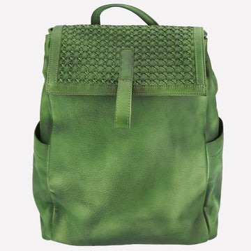 Evergreen Women Leather Backpack